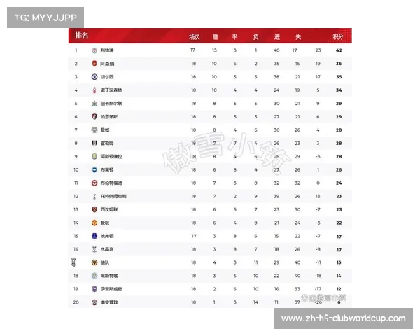 英超第18轮全面解析各队实力及积分榜变动趋势分析 英超第18轮全面解析各队实力及积分榜变动趋势分析